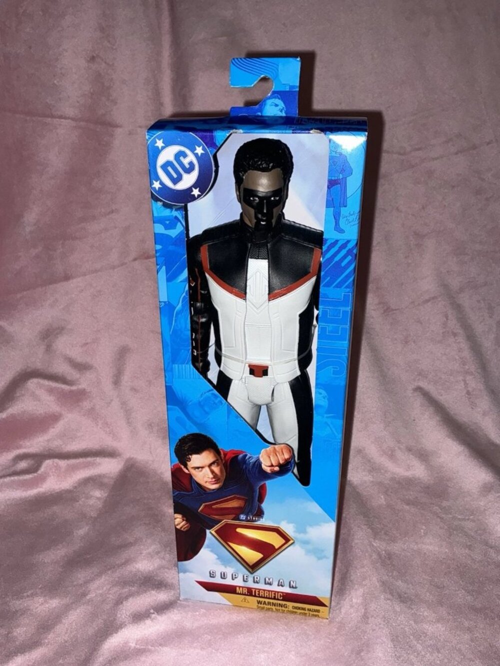 DC Comics Superman Mr Terrific 12-Inch Superhero Action Figure New Toy Gift